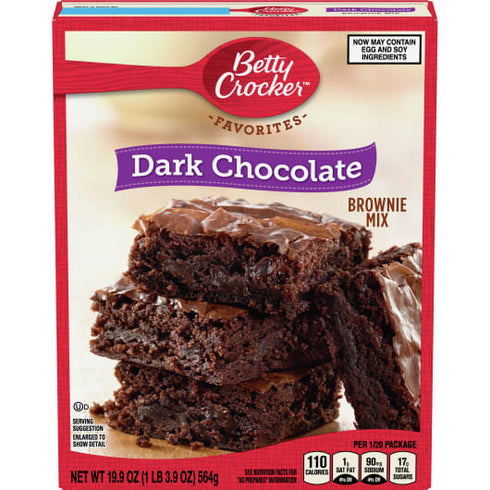 Betty Crocket Chocolate Brownies 335