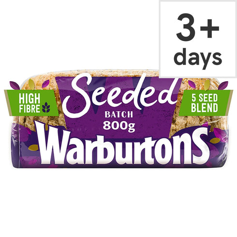 Warburtons Seeded Batch 800g