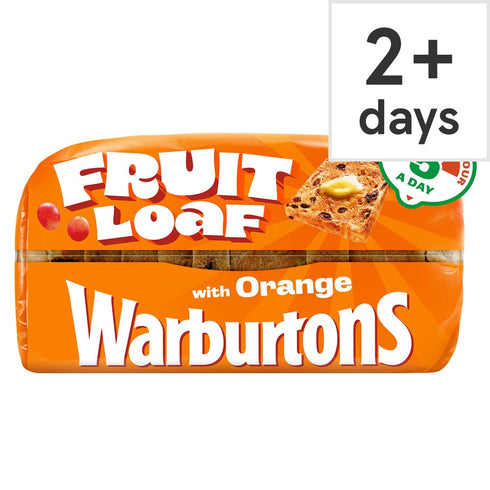 Warburtons Fruit Loaf with Orange 400g