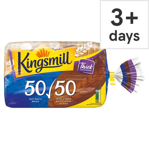 Kingsmill 50/50 Thick Bread 800g