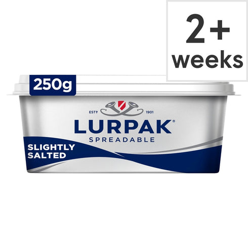 Lurpak Lighter Slightly Salted Spreadable 250g