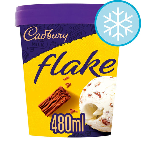 Cadbury Flake Ice Cream 480ml