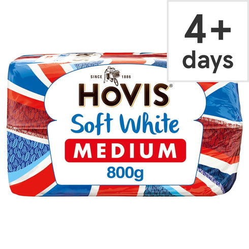 Hovis Soft White Medium 800g