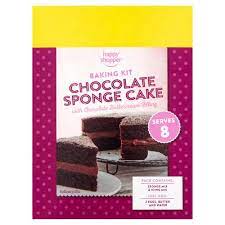 Happy Shopper Cake Kit Choc Sponge