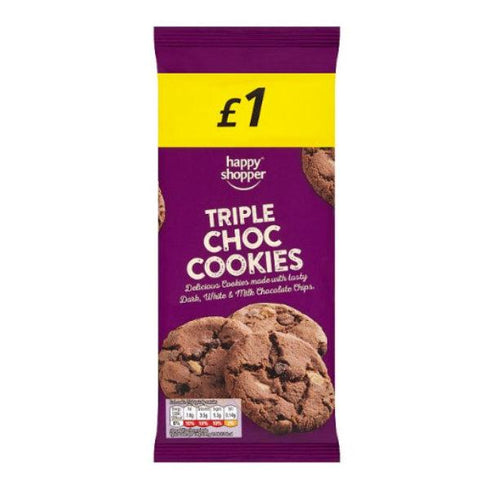 Happy Shopper Triple Choc Cookies