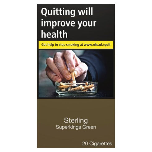 Sterling SK Green Cigarettes 20 Pack