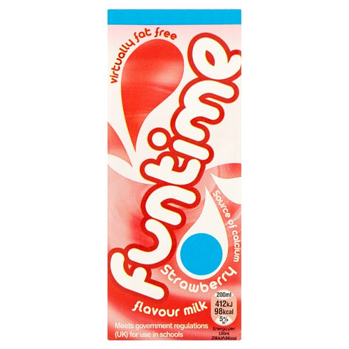 Funtime Strawberry Flavour Milk 200ml