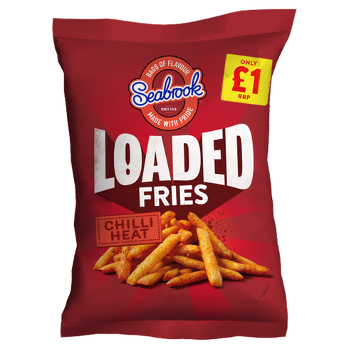 Seabrook Loaded Fries Chilli Heat 80g