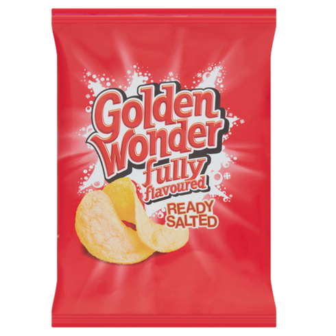 Golden Wonder Fully Flavoured Ready Salted 32.5g