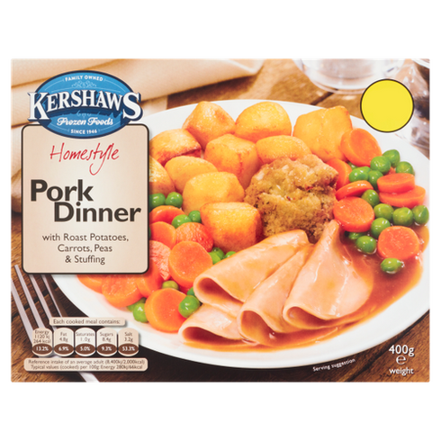 Kershaws Homestyle Pork Dinner 400g