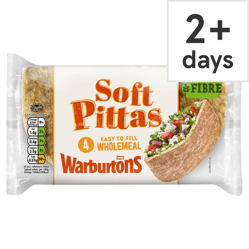 Soft Pittas Wholemeal