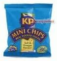 KP Mini Chips Real Potato Sticks Salt & Vinegar Flavour 60g