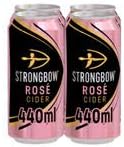 Strongbow Rosé Cider 4 x 440ml Cans