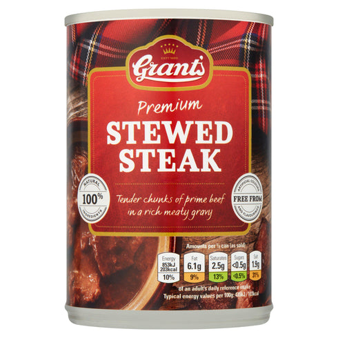 Grants Stewed Steak 392g