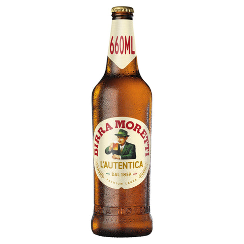 Birra Moretti Lager Beer 660ml