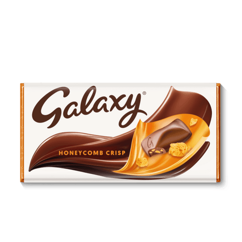 Galaxy Honeycomb Crisp Chocolate Bar 114g