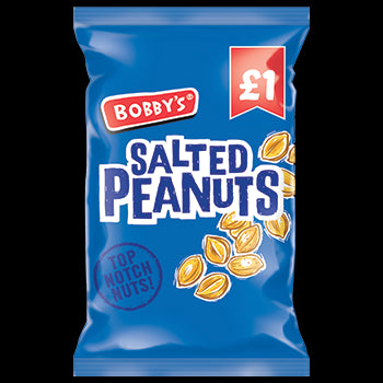 Bobbys Salted Peanuts 90g