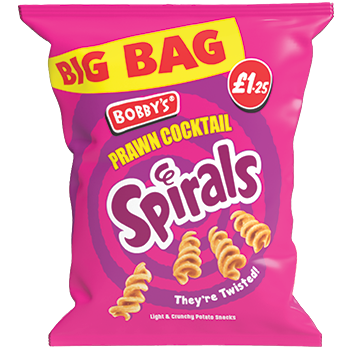 Bobby's Spirals Prawn 63g