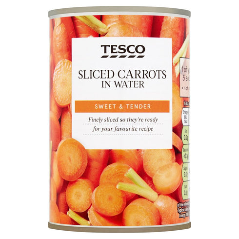 Sliced Carrots in Water 300g