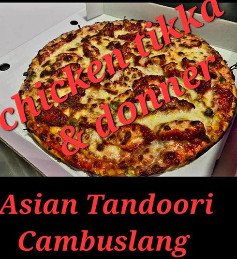 Asia Tandoori Chicken & Donner Pizza