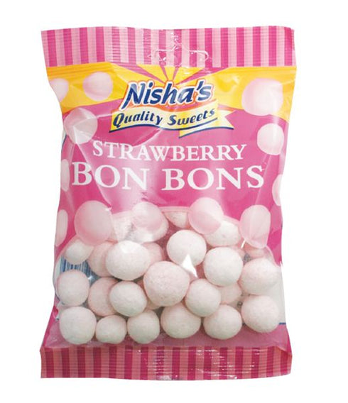 Nisha's Quality Sweets Strawberry Bon Bons 140g