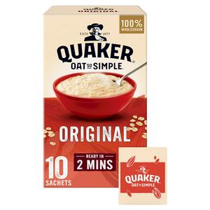 Quaker Oat So Simple Original 10 x 27g