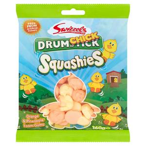 Swizzels Drumchick Squashies Orange & Pineapple Foam Gums
