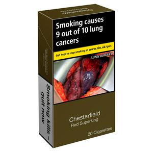 Chesterfield Red superkings 20 Pack