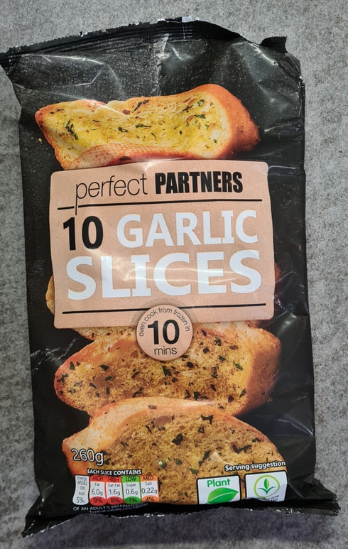 Perfect Partners Garlic Slices 10 Pack