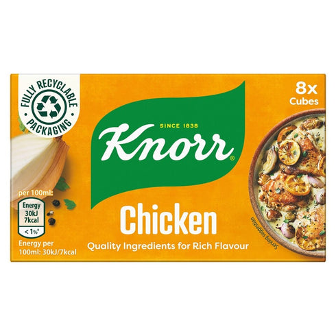 Knorr Chicken Stock Cubes 8 x 10g