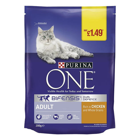 Purina One Chicken With Wholegrain 200g
