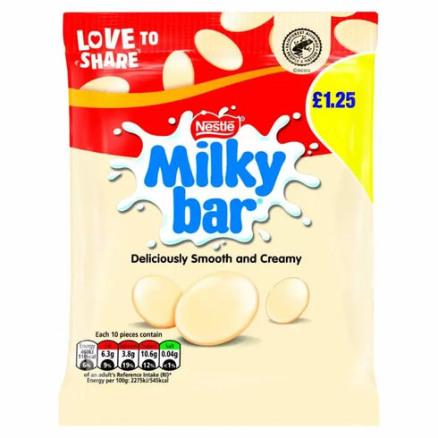 Milkybar White Chocolate Sharing Bag 85g