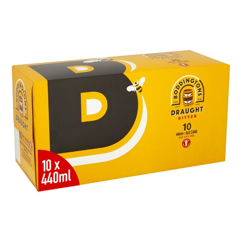Boddingtons Draught Bitter Beer Cans 10 x 440ml