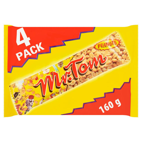 Mr Tom Peanut Bar 4 x 160g