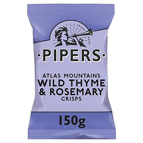 Pipers Atlas Mountains Wild Thyme & Rosemary Sharing Crisps 150g