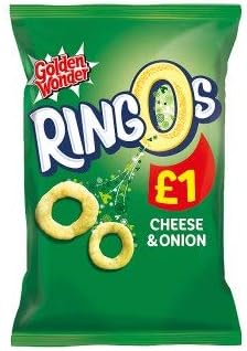 Golden Wonder Ringos Cheese & Onion 55g