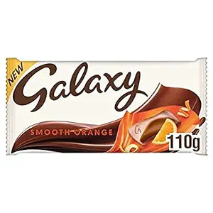 Galaxy Smooth Orange Chocolate Bar 110g