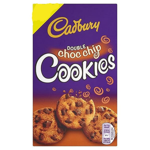 Cadbury Double Choc Chip Cookies 150g