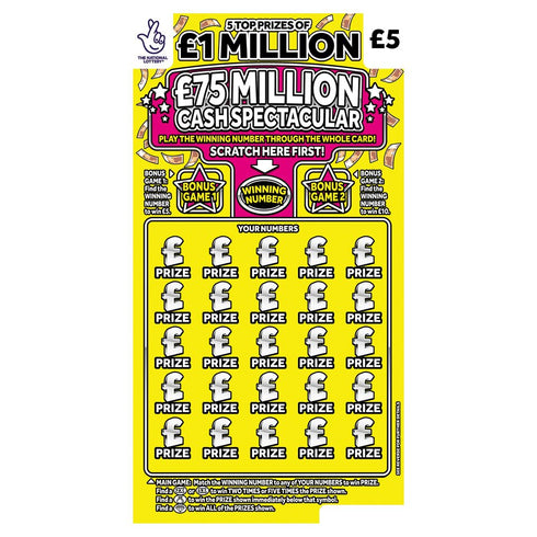 75 Million Cash Spectacular