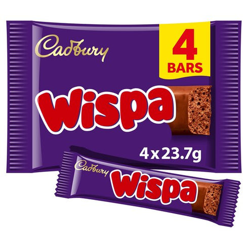 Cadbury Wispa 4 x 23.7g (94.8g)