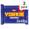 Yorkie Milk Chocolate Multipack 46g 3 Pack
