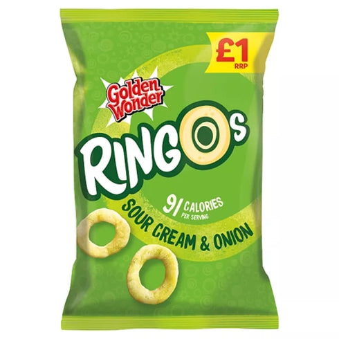 Golden Wonder Sour Cream & Onion 55g