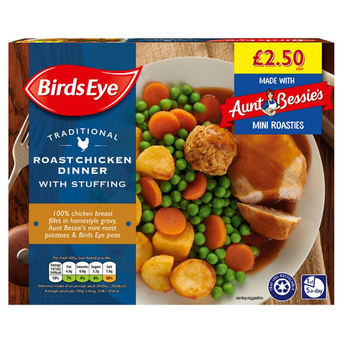 Birds Eye Traditional Roast Chicken Dinner with Stuffing 400g