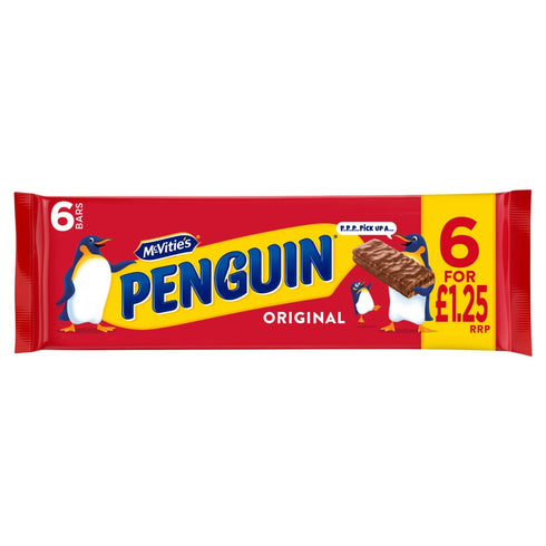 McVitie's Penguin Original 6 x 24.6g
