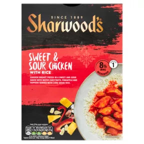 Sharwood's Sweet & Sour Chicken with Rice 375g