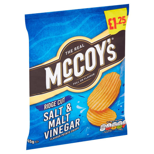 McCoy's Salt & Vinegar 65g