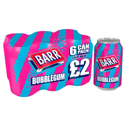 Barr Bubblegum 6 x 330ml