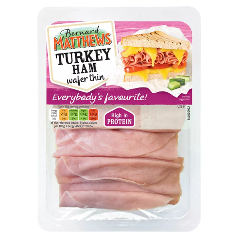 Bernard Matthews Turkey Breast and Turkey Ham Combo 240g