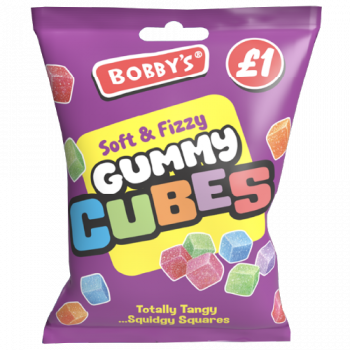 Bobby's Soft & Fizzy Gummy Cubes
