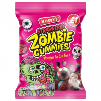 Bobby's Strawberry Zombie Gummies 130g